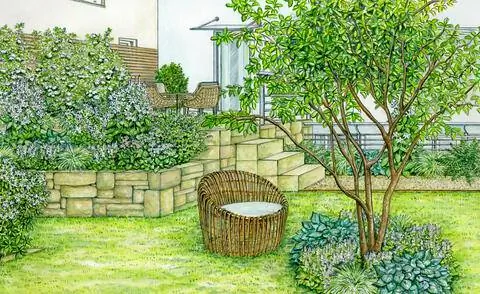 Идея дизайна: Непринужденная теневая идиллия в доме