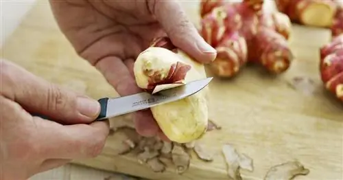 Очистите топинамбур: это лучший способ