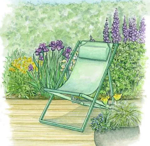 Посадка на деревянной палубе