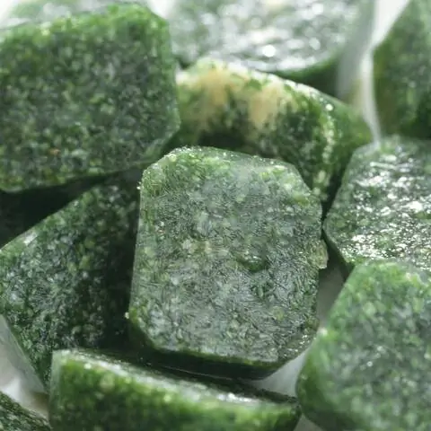 Замороженные кубики трав