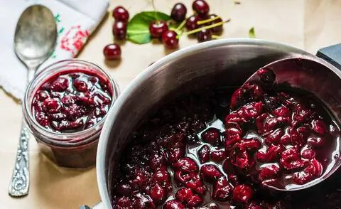 Приготовление вишневого варенья