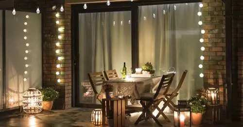 Освещение террасы: 7 советов для красивого света