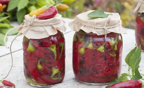 Кисло-сладкий маринованный перец