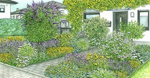 Нет больше гравия, давайте цветы