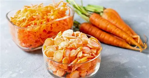 Заморозка моркови: как это работает