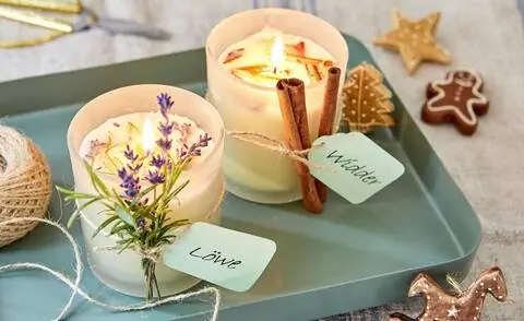 Ароматические свечи с зодиакальными этикетками