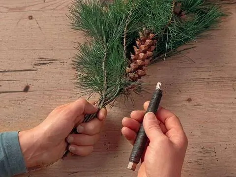 Свяжите свою рождественскую гирлянду