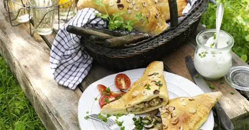 Пельмени с начинкой из грибов