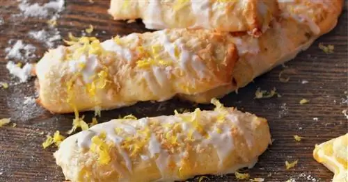 Рождественское печенье с лимоном и кокосом