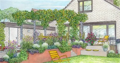 2 идеи оформления большой террасы