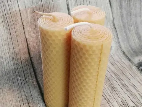 свечи из пчелиного воска