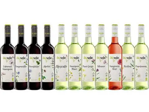 Ассортимент вин от Biorebe