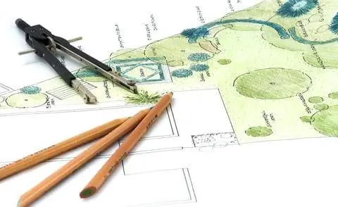 Нарисовать план сада