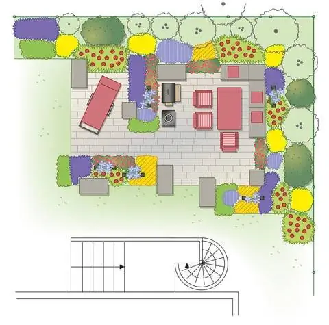 план посадки