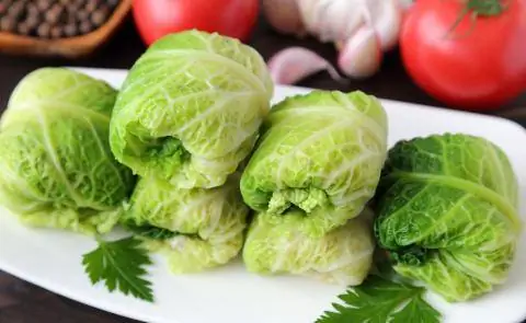 Голубцы с савойской капустой