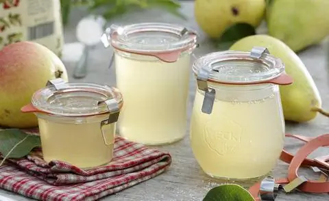 грушевое желе