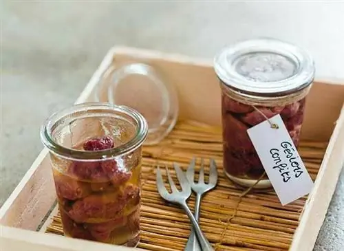 Засахаренные желудки в банках