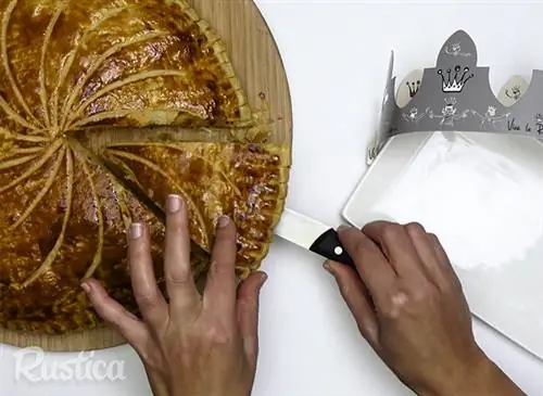 Рецепт изысканной галет де руа с миндальным кремом