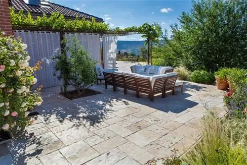 Терраса с брусчаткой MANOIR от Fabemi