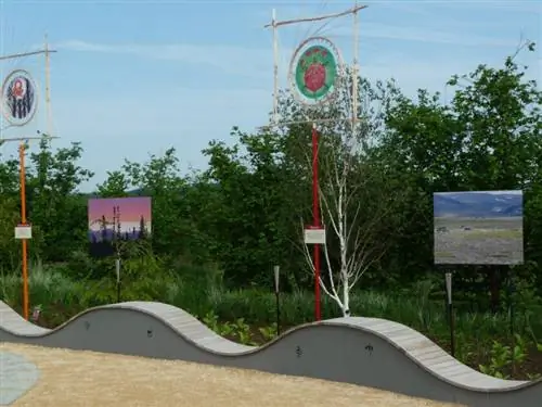 Сад Отехра, Les Jardins Fruitiers de Laquenexy (Мозель), июнь 2010 г., фото Ален Делави