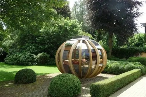 Установите Орбо в саду