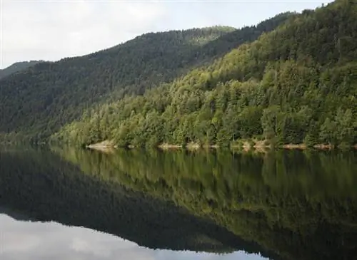 Если горные озера не боятся зимы, в условиях горного климата садовые пруды необходимо держать без воды с сентября.