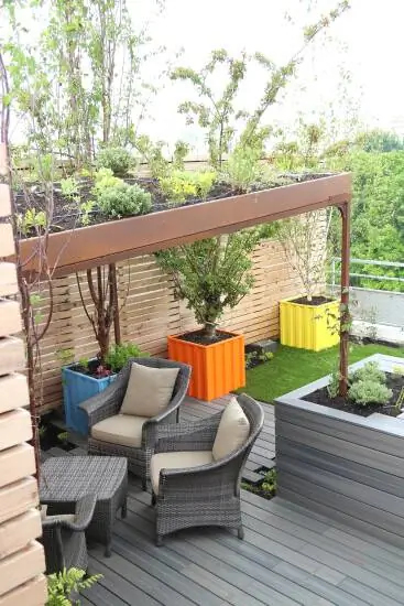 зеленая беседка