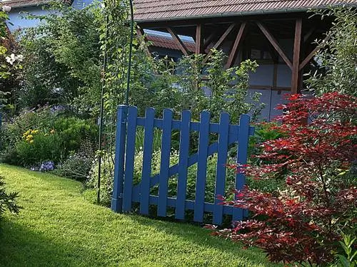 Установите ворота