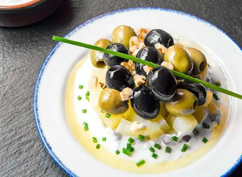 Рецепт Бибалакасс с испанскими оливками