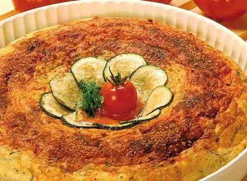 Суфле из кабачков