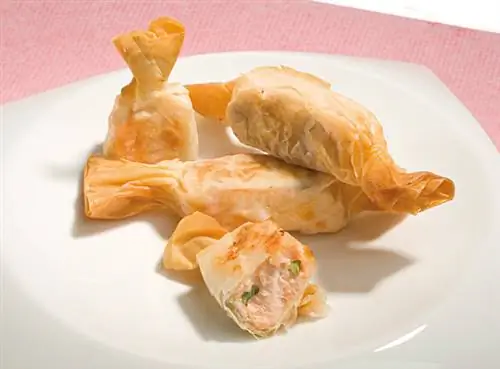 Норвежский лосось в хрустящих конфетах