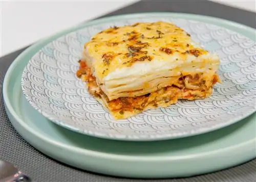 Рецепт лазаньи с артишоками и панчеттой