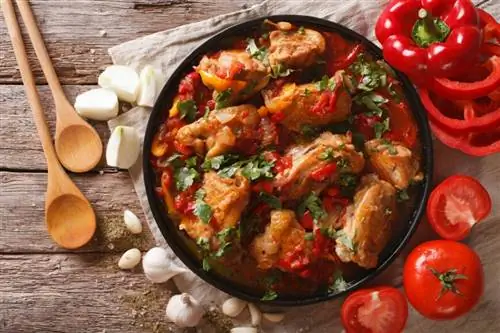 Баскское блюдо из курицы