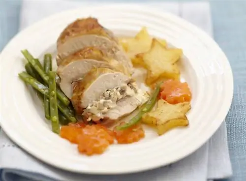 Приготовление цесарки с грибами