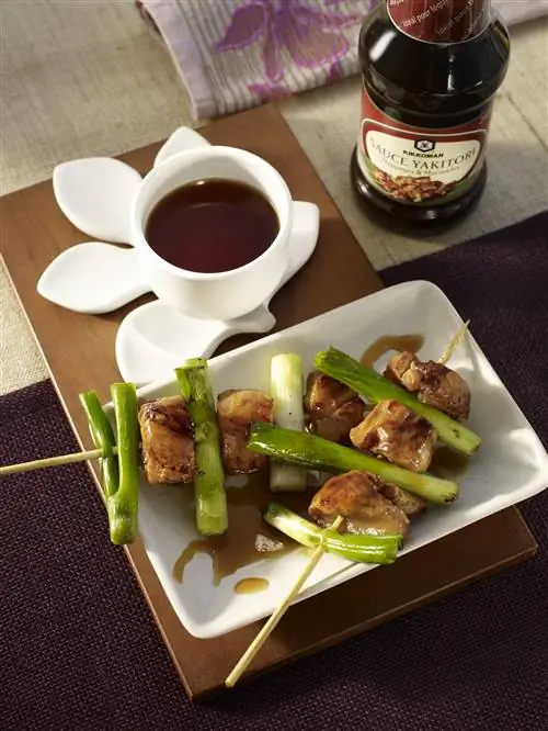 Куриные шашлычки якитори по-японски