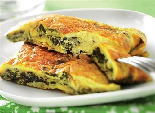 Щавельный омлет