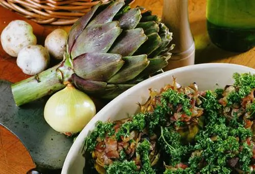 Приготовление артишоков баригул