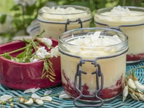 веррины с кремом со вкусом клубники и акации