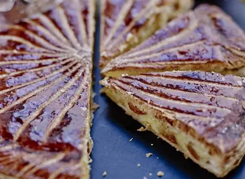 Galette des rois франжипан с корсиканским клементином