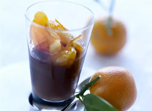 Шоколадный крем и корсиканские полузасахаренные клементины