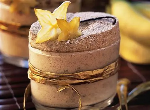 Банановый мусс