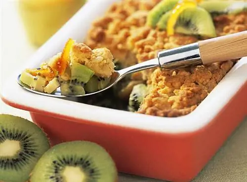 киви крошится