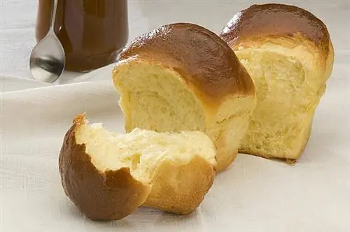 Приготовление бриоши в машине