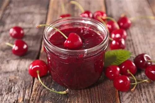 Рецепт пряного вишневого джема