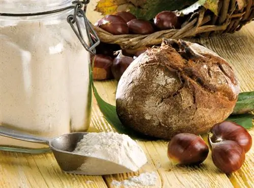 Булочки с каштанами