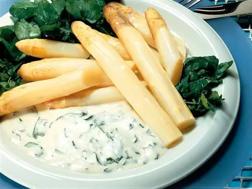 Рецепты соусов к спарже