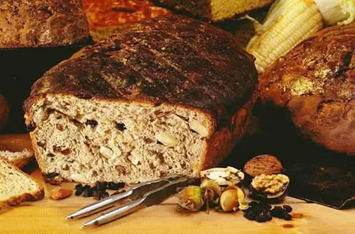 Приготовьте свой хлеб: хлеб с грецкими орехами и фундуком