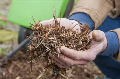 Фрагментированная древесина, мульча для ваших плантаций