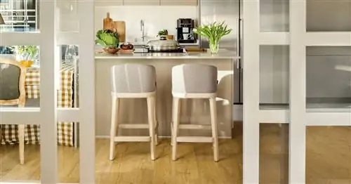 Это кухонные полы с самой чистой и долговечной отделкой