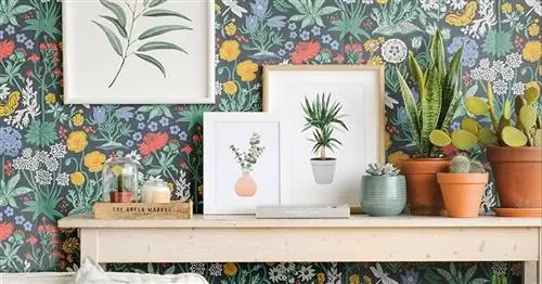 Как украсить стену